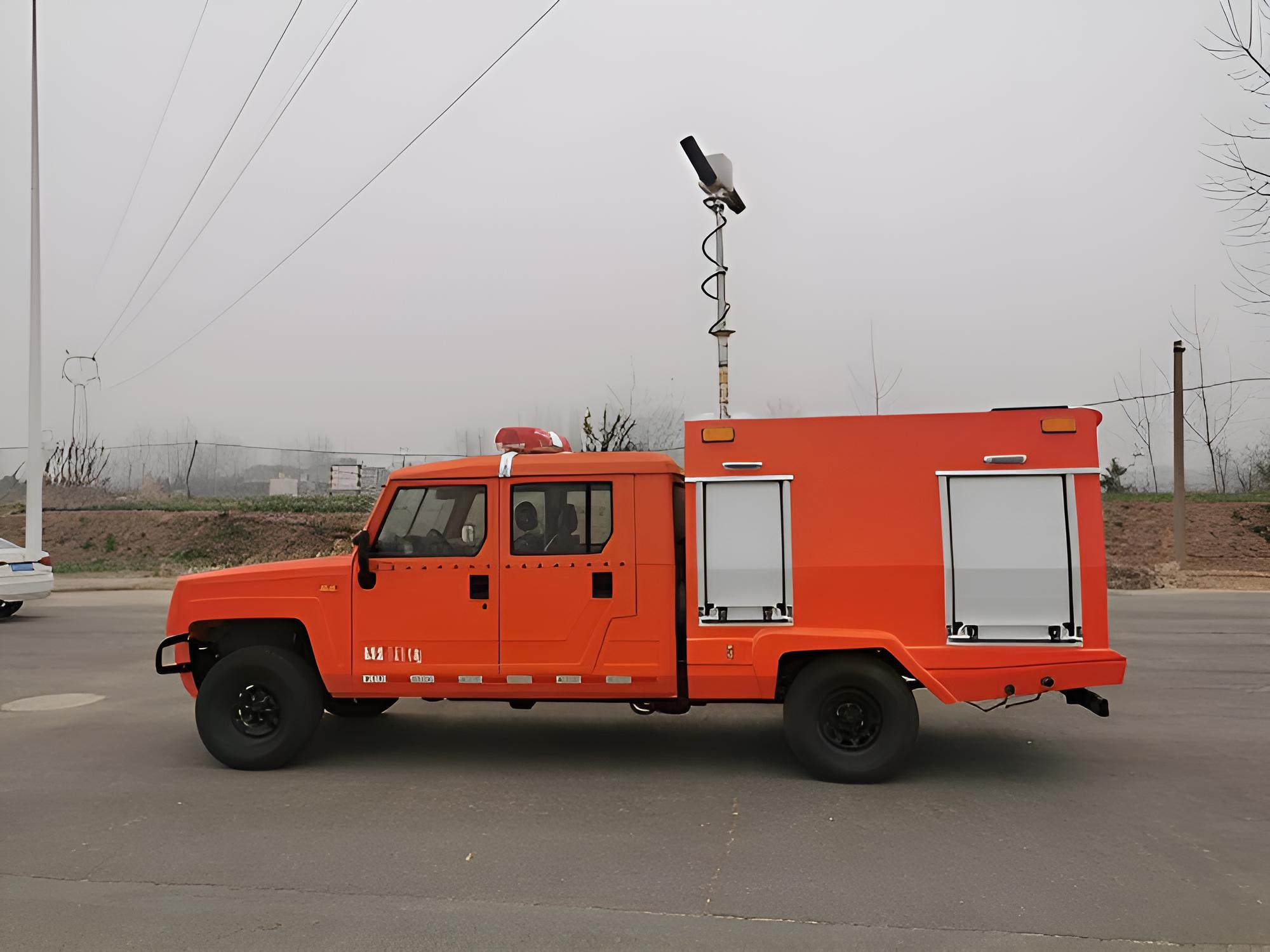 森林远程供水管线车