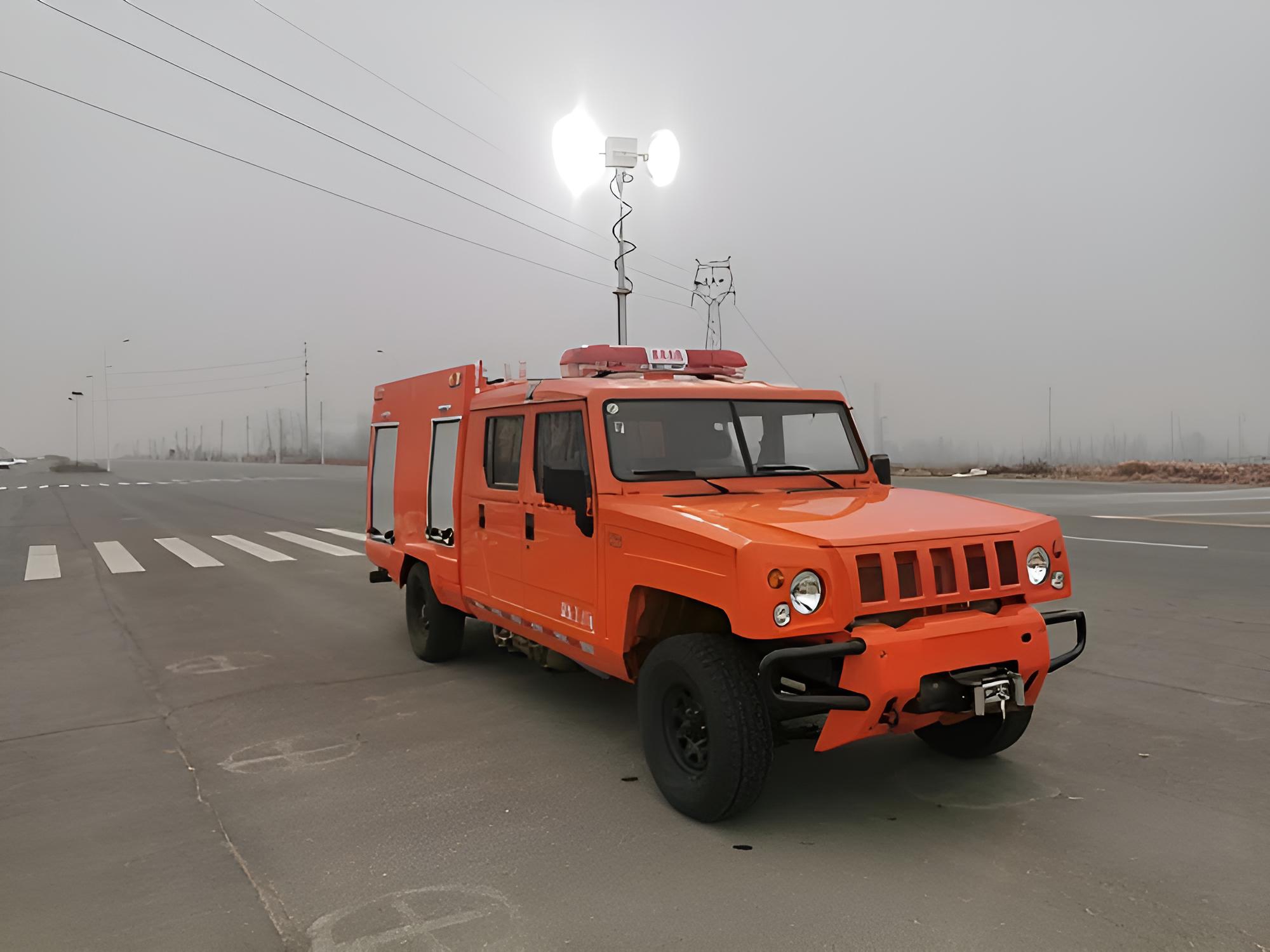 森林远程供水管线车