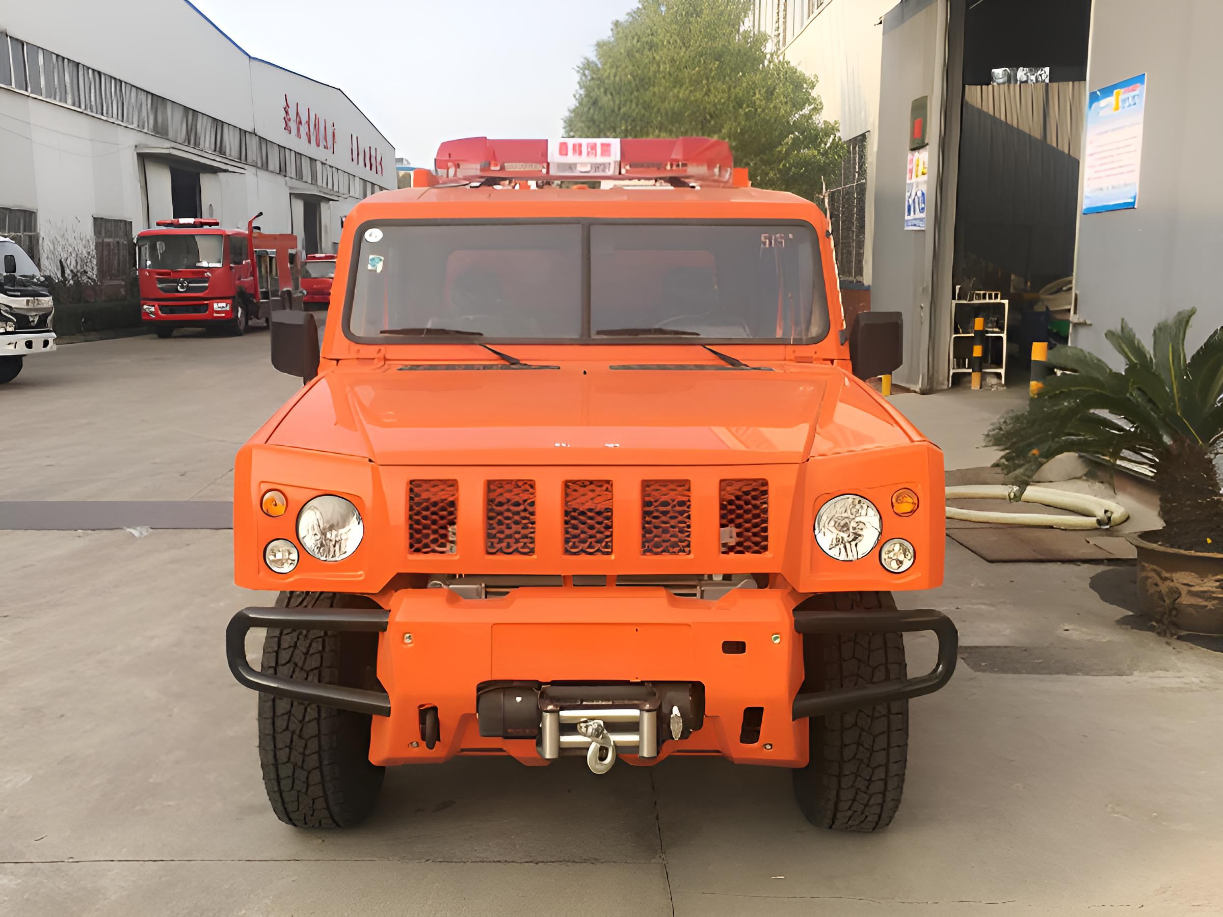 森林远程供水管线车