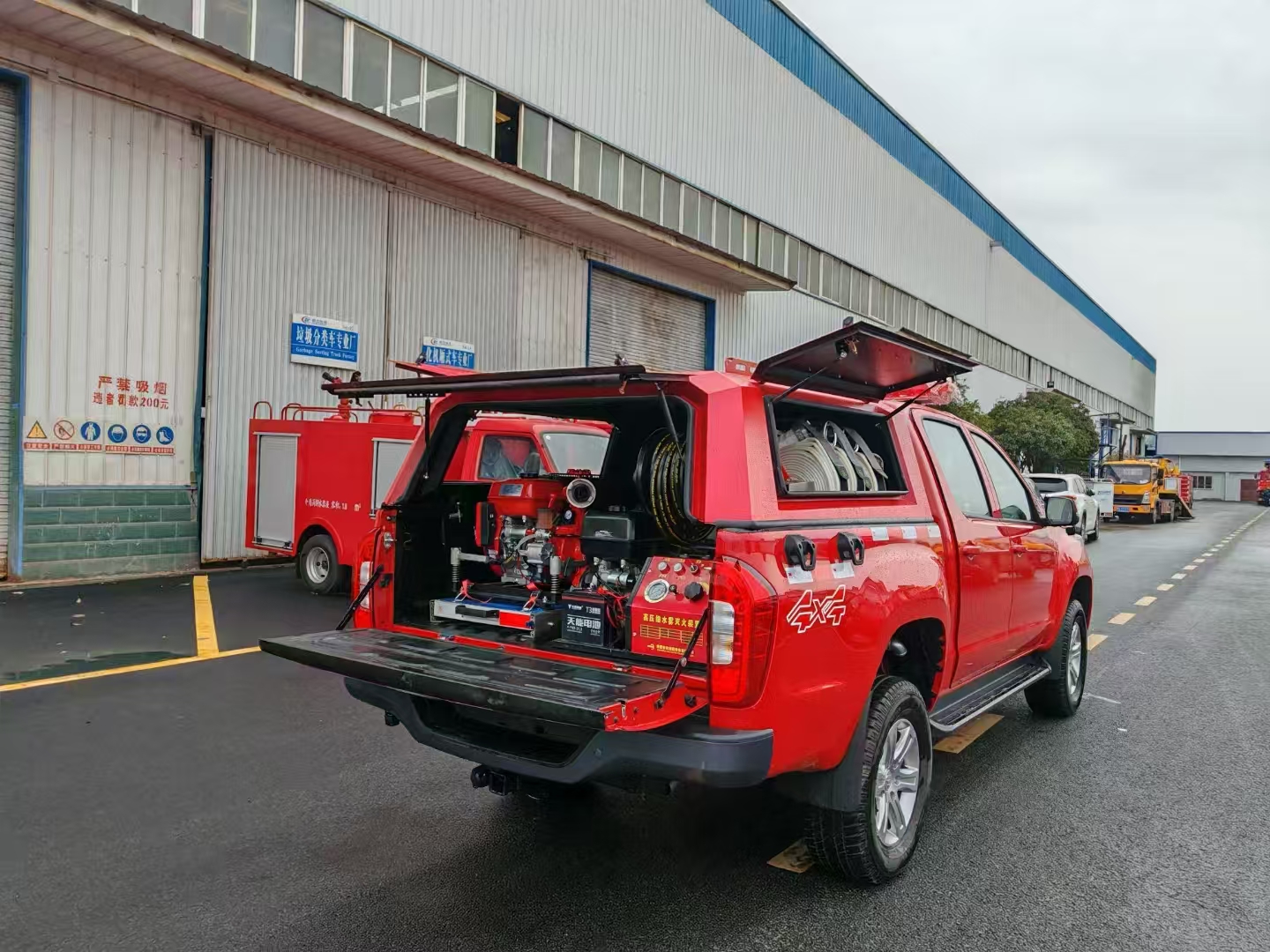 福田皮卡指挥车