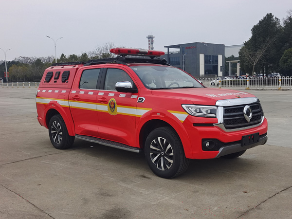 楚胜牌CSC5030TXFQC10/CC6型器材消防车