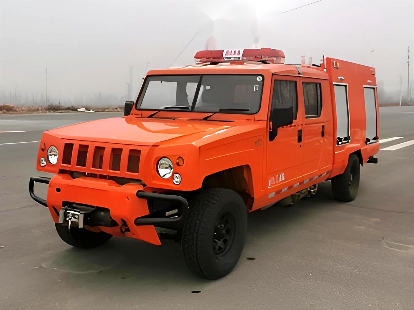 北汽勇士四驱森林远程供排水车