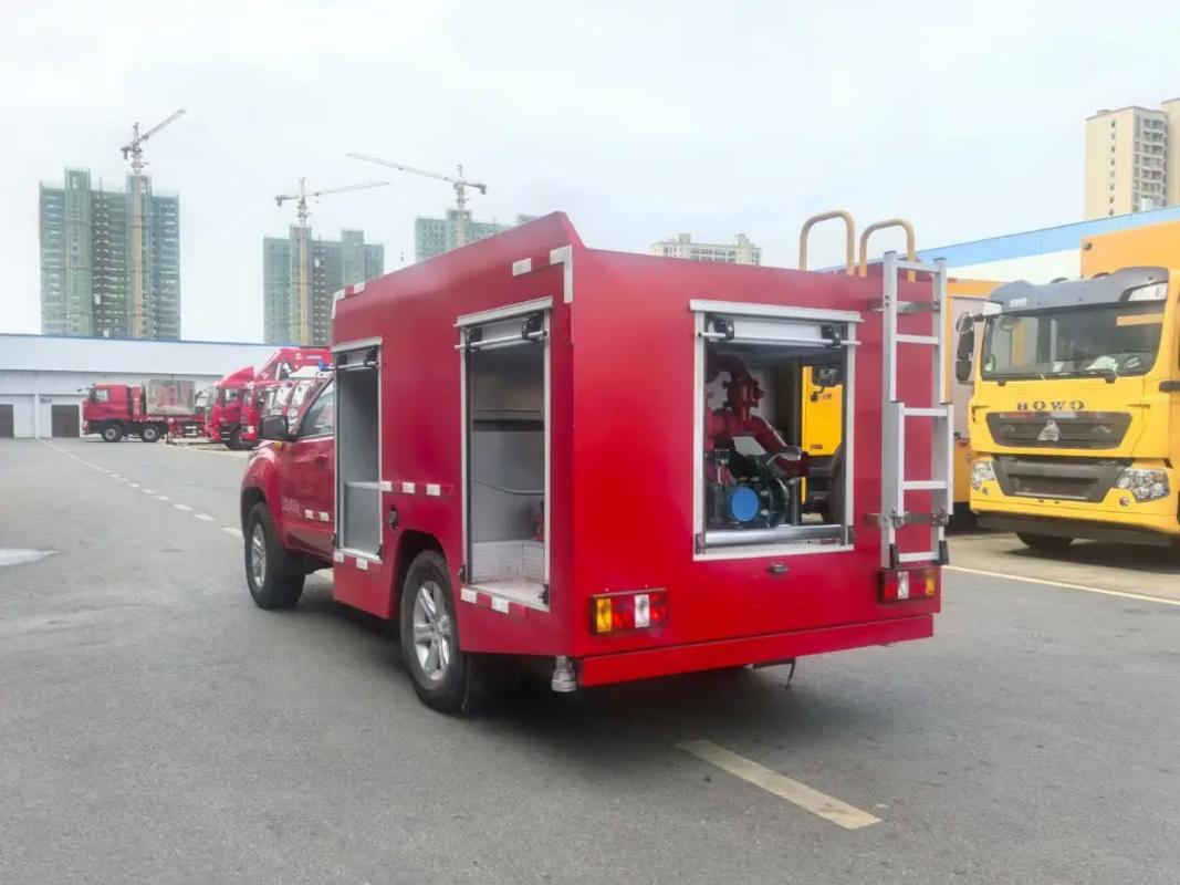 福田四驱远程供排水抢险车