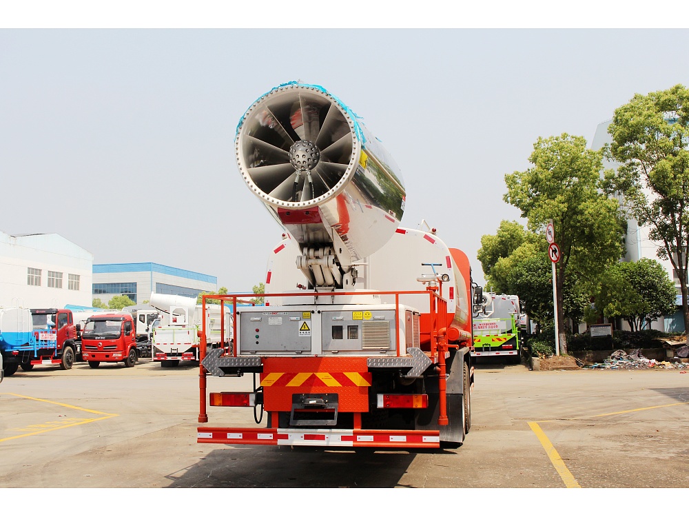 东风随专后双桥雾炮雾炮车国六16立方/50-120米雾炮