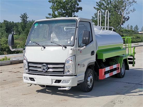2方蓝牌洒水车